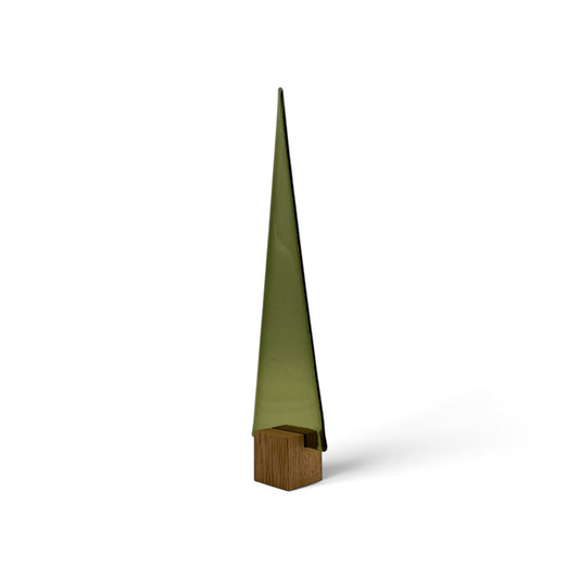 26-027 oliver Glasbaum auf Eichenholz - ca. 31-32 cm hoch